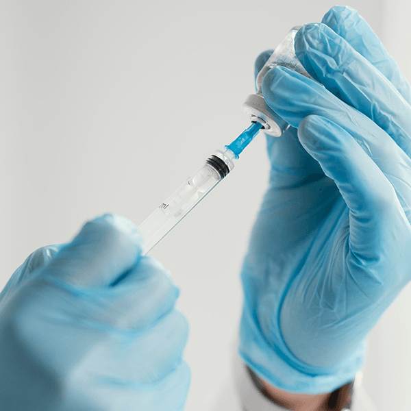 Hand injection